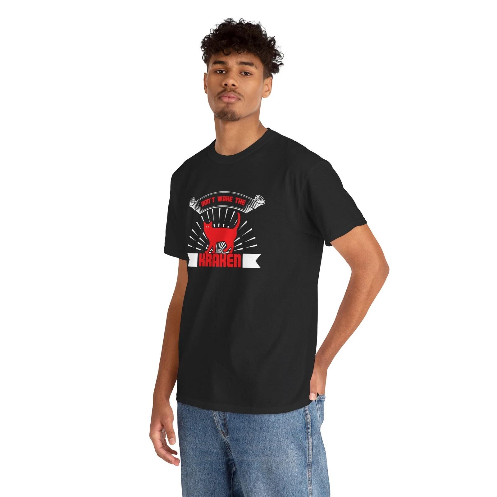 DONT WAKE the KHAKEN T-Shirt | Cryptozoology T-Shirt | Cryptid Shirt KHAKEN L