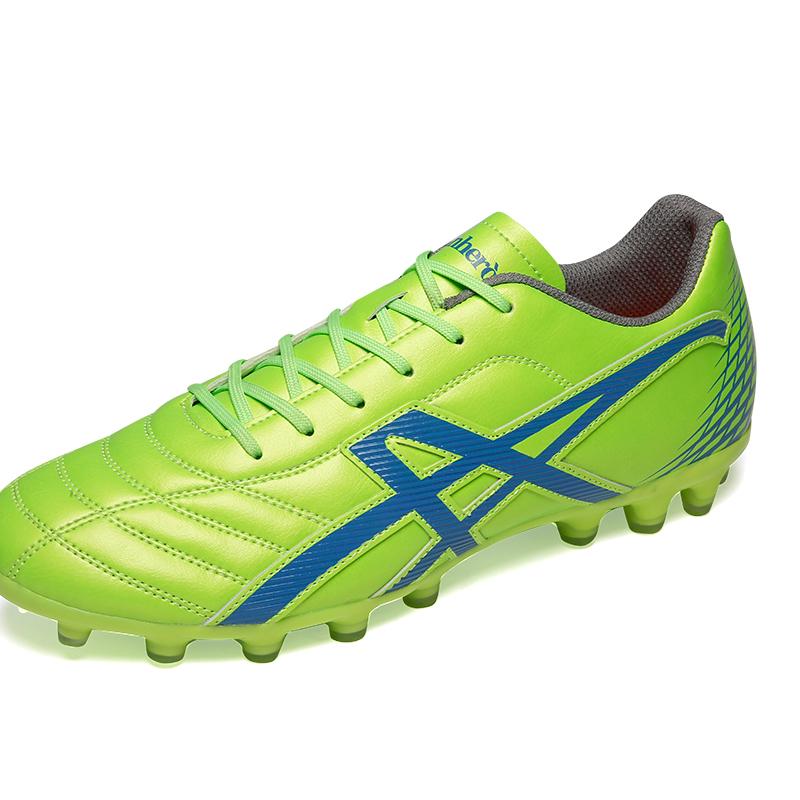 

Зеленые брендовые профессиональные футбольные бутсы унисекс, дышащие, удобные, мужские футбольные кроссовки, высококачественные женские тренировочные кроссовки 42