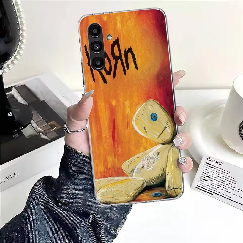 K-Korn Rock Band Phone Case For Samsung Galaxy A13 A14 A15 A16 A17 A53 A54 A55 A56 A57 A33 A34 A35 A36 A37 A23 A24 A25 A26 Galax