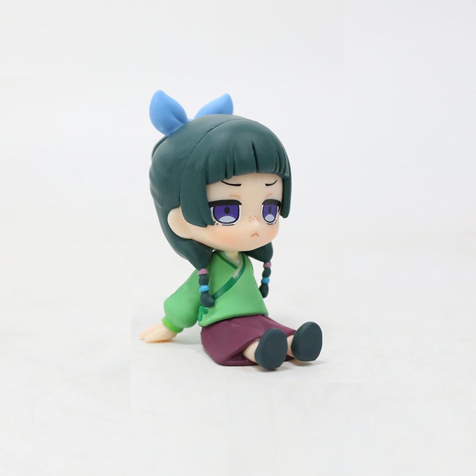 The Apothecary Diaries 6.3cm Maomao Jinshi Mini Figure Anime Periphery Kawaii Sitting Toys Desktop Car Ornaments Model Gifts