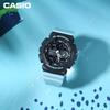 Casio G-Shock Youth GST Series Retro Fashion Trend Three-Eye Dual Display Sports Waterproof Quartz Movement Resin Strap Watch GMA-S140-2APR