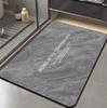 Quick-Dry Non-Slip Minimalist Floor Mat - Water-Absorbent & Easy-Clean for Bathroom & Entrance