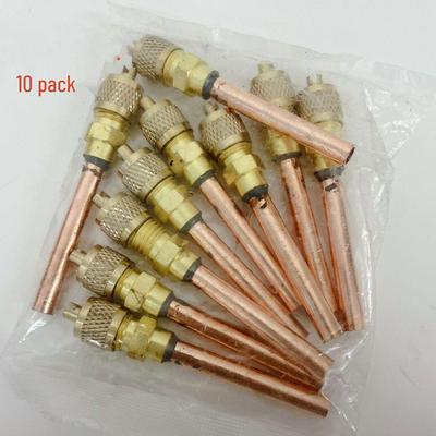 Refrigerator Pure Copper One-Way Charging Valve with Extended Service Port Connector