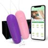 Aplikacja Bluetooth wibrator „ miniaturowy pocisk” dla kobiet stymulator łechtaczki bezprzewodowe zdalne majtki wibracyjne jajko miłosne kobiece seks-zabawka dla dorosłych 18
