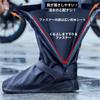 Kouizam Rain Shoe Long Silicone Shoe Waterproof for Fishing Motorcycle and More Covers, Covers, Rain, Men's Boots, Boots, (XXL, 28-29cm)
