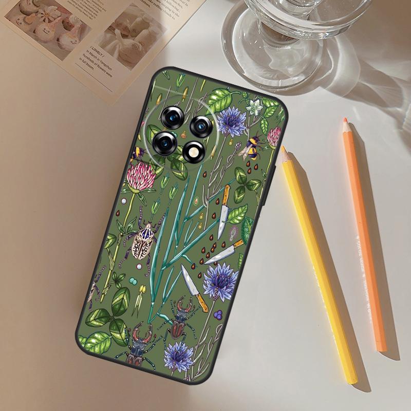 

Midsummer bee garden honey Funda For OnePlus 12R 13 12 R 11 9 10 Pro 8T 9RT 10T OnePlus Nord 4 CE 2 3 Lite N20 N30 Case OnePlus 8T