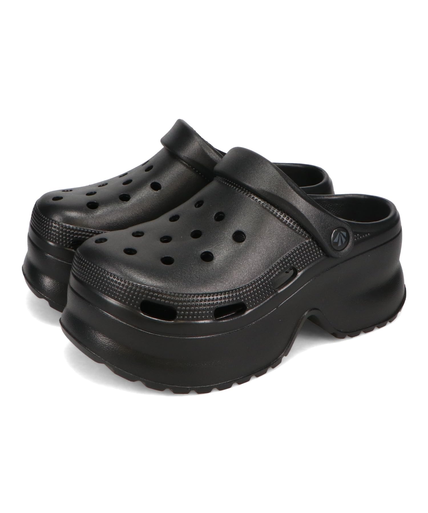 

Объемная подошва Сандалии Клоги Клоги Сандалии OT3225 см E [Oriental Traffic] Женские 24.5 чёрный