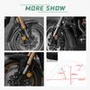 Motorcycle Splash Guard Accessories For Honda CB650R CBR650R CB CBR 650R 2019-2022 Front Wheel Hugger Fender Mudguard Mud