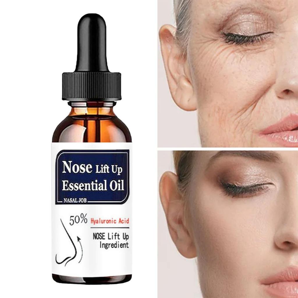 Stahující krása Masážní péče pro tvarování nosu Esenciální oleje pro redukci úzkého tenkého nosu Lift Up krém Levandulový olej
