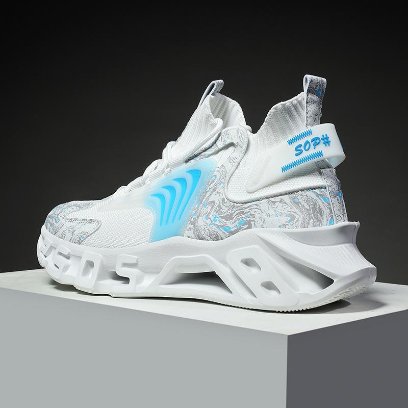 

Мужская обувь лето дышащая 2025 новая спортивная обувь мужская сетка весна повседневная обувь легкая амортизирующая беговая обувь 44