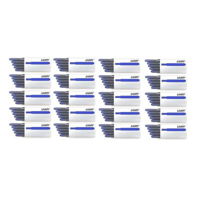 LAMY LT10BL Blue Cartridge Imported Ink, 20-Pack (Genuine Product)
