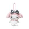 Företag K My Melody Kuromi Rutor med Kedja Nyckelring Maskot My Melody H104 x B118 x D67mm & (Matchande serie) MKO-BM-MM