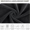 Alishomtll Dining Room Chair Covers Set of 4, High Stretch Velvet Chair Covers for Dining Chairs, Elastic Removable Washable Chair Slipcovers Chair