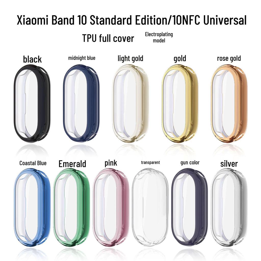 Xiaomi Band 10 TPU Full Coverage Protective Case for Band 9Pro Watch