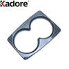 Car Front Water Cup Holder Frame Cover Trim For Mazda 3 Axela 2017 2018 For Mazda 6 Atenza 2018 Carbon Interior Accessories