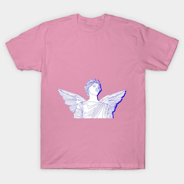 T Shirt Women What About Angels Harajuku Print Kawaii Tshirt Summer Short Sleeve Female T-Shirt Top Tee