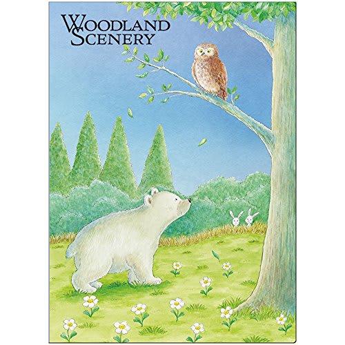 Nakabayashi Pocket Album 5 Books L Size 480 Sheets Woodland Scenery 5PL-480-1