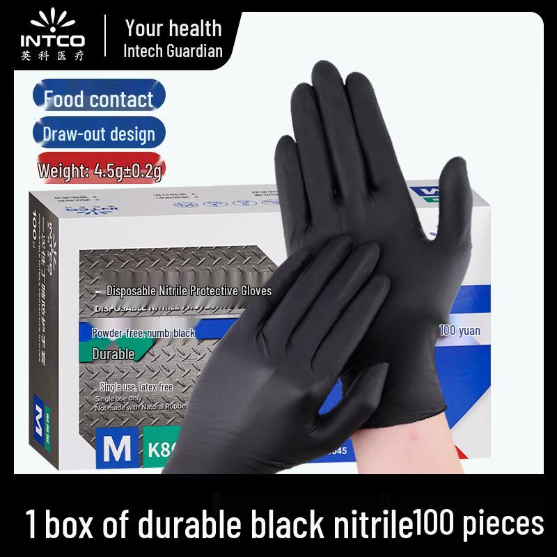 

INTCO Disposable Nitrile Protective Gloves