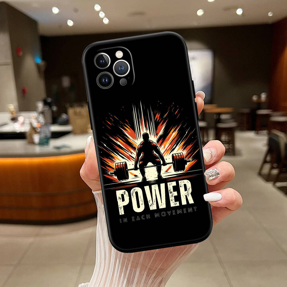 Bodybuilding Gym Fitness New Phone Case for Redmi Note 8 9 10 11 11S 10C 10X 10A 10T 9A 9C 9T 9S 8T Pro Max Plus Prime