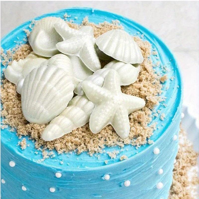 Muszla Muszla Rozgwiazda Ryba Styl Podwodny Silikonowe Formy do Mydła do Robienia Naturalnych Ręcznie Robionych Mydel.