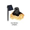 30LED Beads Solar Powered Light Strings Garden Waterproof LED Holiday Lighting Rechargeable RGB Lamp Home Decorative Lighting