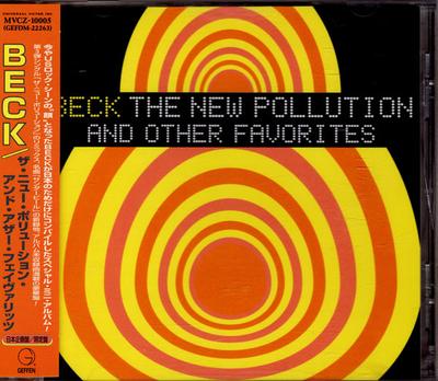 CD BECK  The New Pollution And Other Favorit MVCZ10005 Geffen Records 1997 Japan Dance  Electronica Used