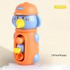 New Duck/ Bird Waterwheel Bath Toy for Children Kid Water Play Game in Shower Montessori Gift Spinner with Suction Cup Bathroom