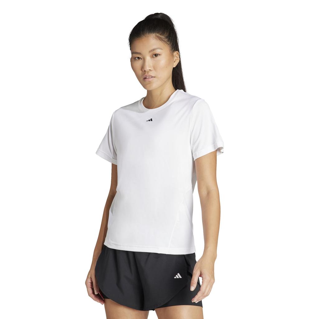 Adidas Short Sleeve Design for Training Short Sleeve KLQ91 White T-Shirt T-Shirt Women's (IT7419) J/M