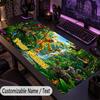 Custom Text Big Mousepad, Extended Desk Pad For Laptop Work GameMarsupilami