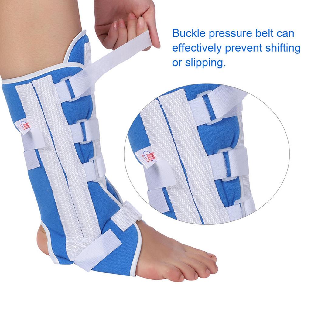 Adjustable Knee Joint Support Ankle Strap Orthosis Brace Support Sprain Strap Foot Brace S