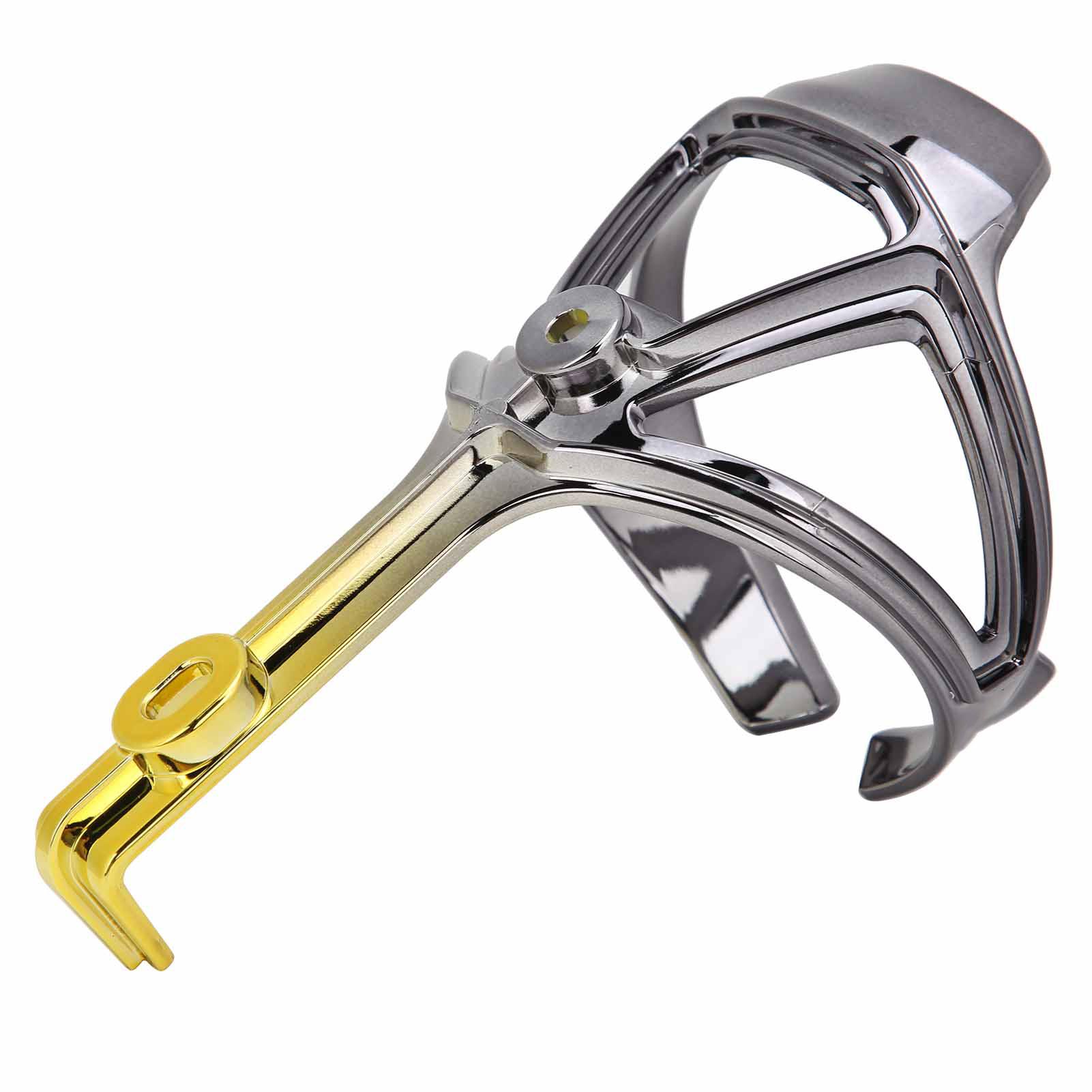 

Двухцветный держатель для велосипедной фляги, клетка, кронштейн для надежной фиксации фляги, велосипедный аксессуар, черный