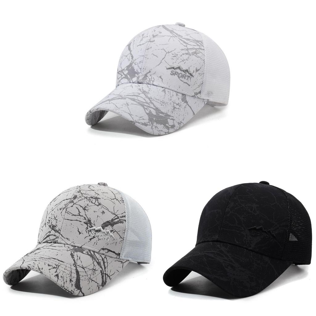 Outdoor Summer Baseball Cap With Breathable Polyester Sunshade For Men And Teens