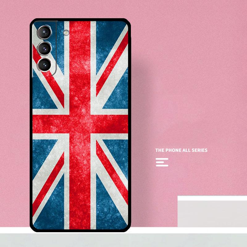 

England British UK Union Jack Flag Case For Samsung Galaxy S23 S22 Ultra Plus S8 S9 S10 Plus Note 10 20 S21 FE S20 FE Cover Galaxy S23