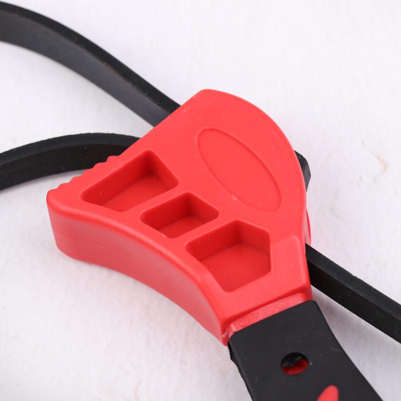 1 buc Cheie curea 6/8 inch Extractor filtru ulei Cheie curea Cheie lanț Deschizător curea, Instrument de demontare reglabil