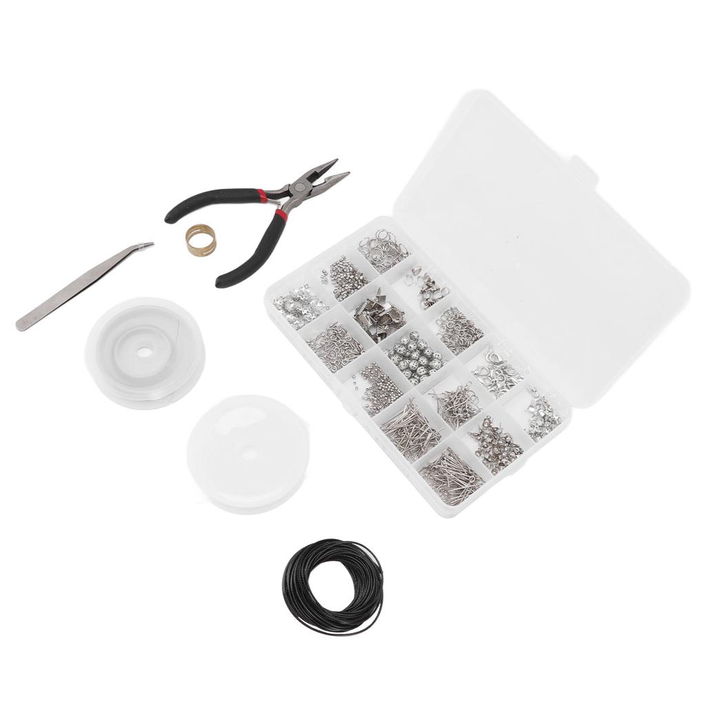 Jewelery Craft Set Transparent Box Jewelery Suppliy Kite Accessories Lobster Clasp for Jewelry Making