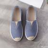 Mode Frühling Herbst neue lässige einfache atmungsaktive flache Schuhe mit runder Zehenpartie weicher Sohle für tägliches Pendeln ohne Ermüdung Einzelner Schuh