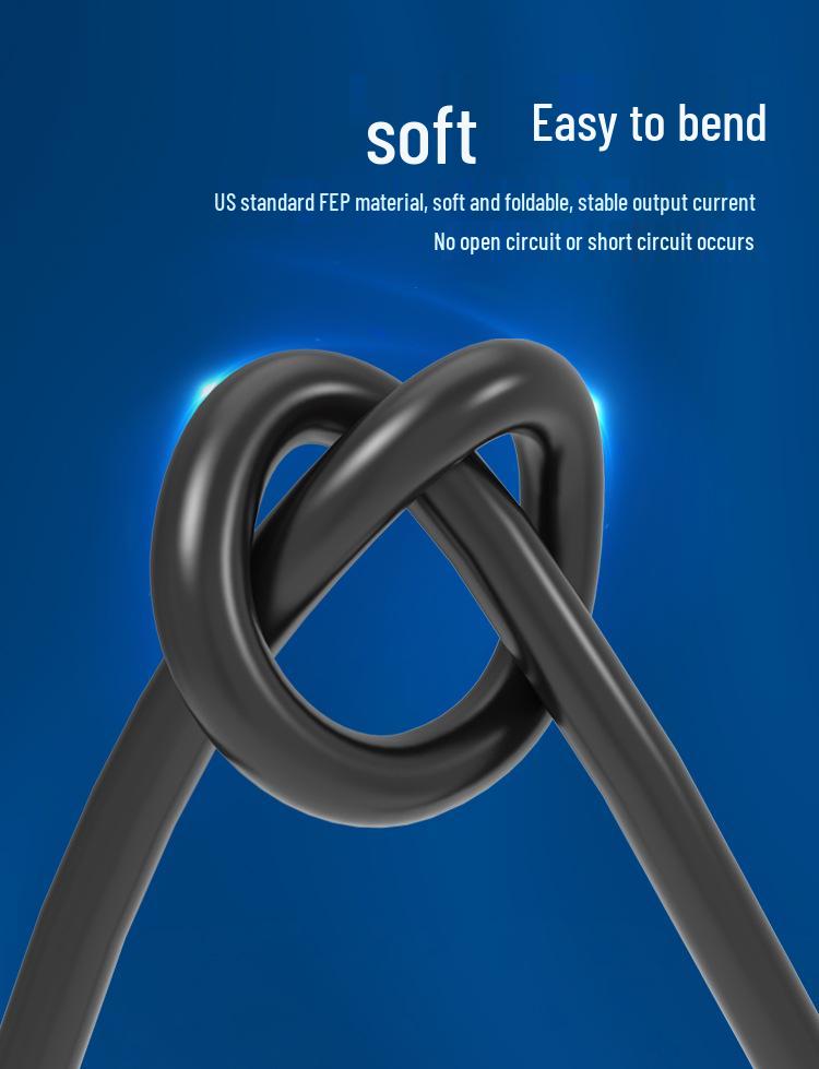 New Energy Storage Automotive Fluoroplastic Wire UL10588 - High Temp 200°C, Cold Resistant Charging Pile Wire
