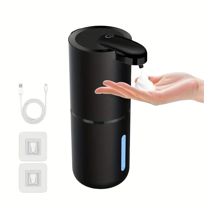 380ML Rechargeable Foam/Liquid Soap Bottle Hand Washing Sanitizer Machine Wall-Mounted Electric Automatic Sensor Soap Dispenser