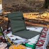Tragbarer Faltbarer Outdoor-Stuhl mit Rückenlehne - Ideal für Camping, Rasen und Strand