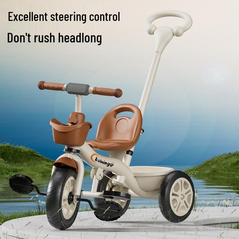 Children's Tricycle & Stroller: Infant Toddler Pedal and Walker