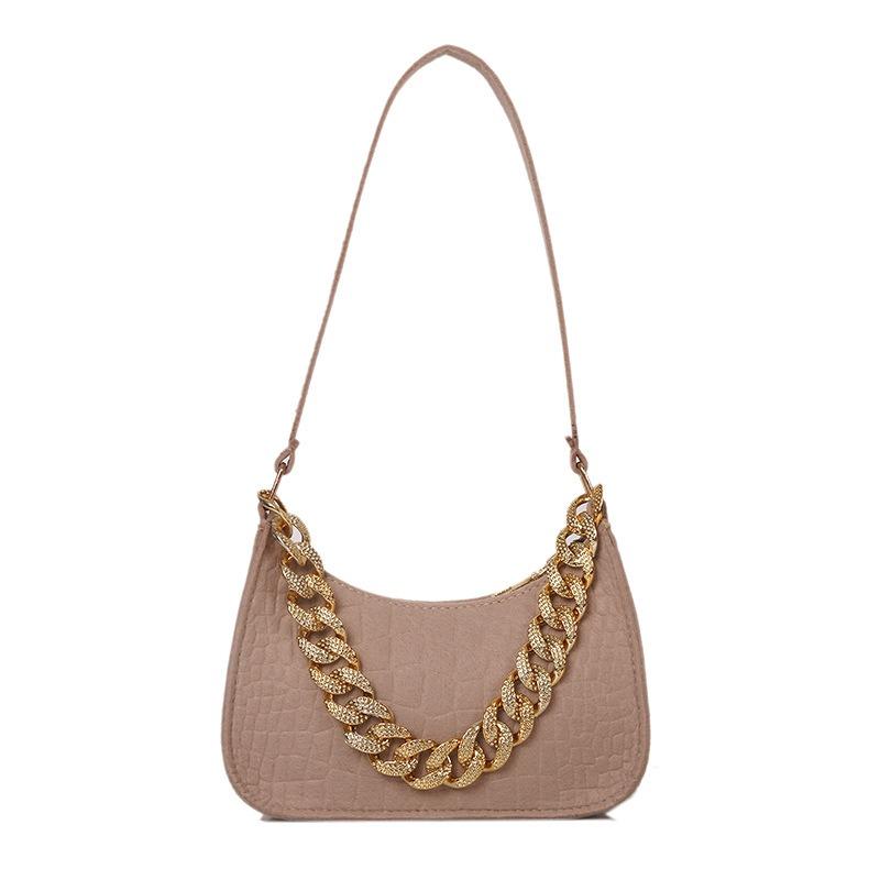 Bag Summer New Fashion Trend Niche Design Chain Handbag Simple Casual Fashion Armpit Bag