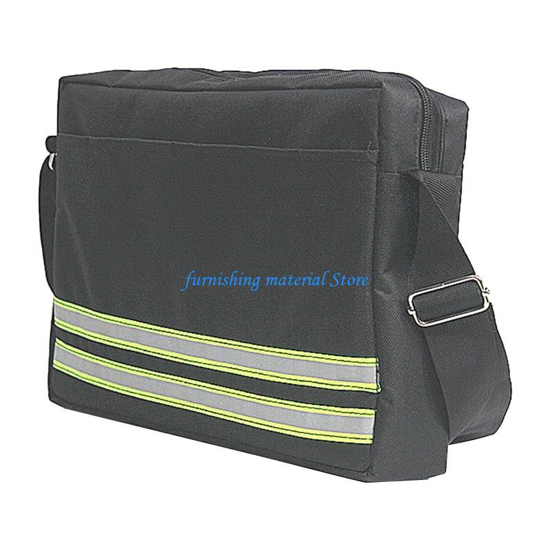 Y5GD Simple Single Shoulder Tool Bag Large Capacity Thickened Oxford Fabric Bag