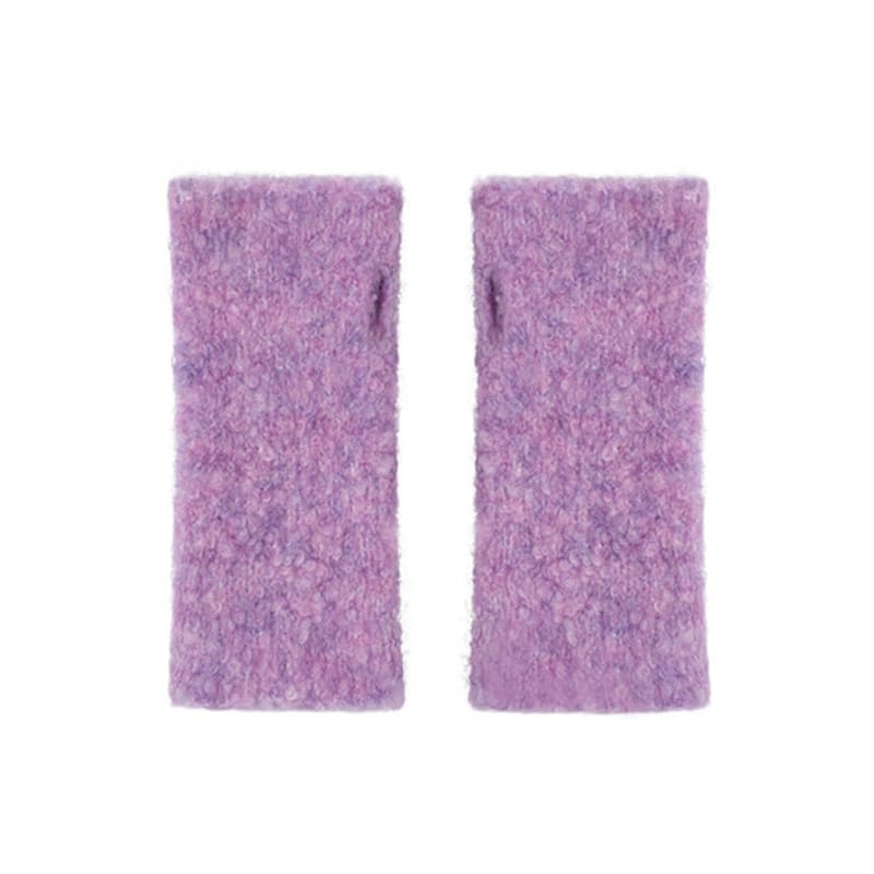 FENNEC CURLY HAND WARMER - FUCHSIA PURPLE