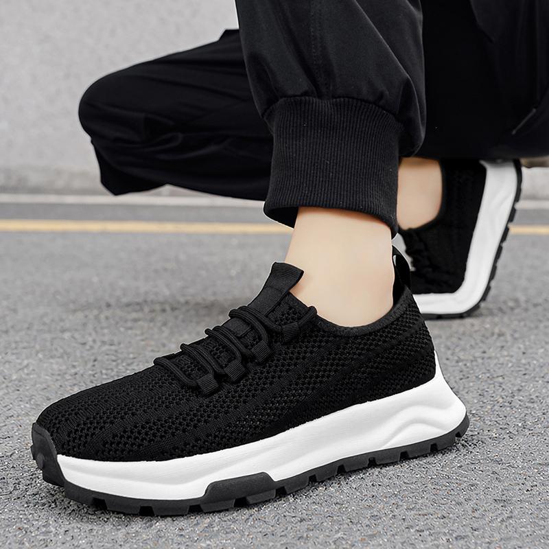 Summer Mesh Breathable Deodorant Hollow Out Men Shoes Soft Sole Running Sports Sneakers