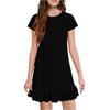 Girls' Pocket Dress - Short Sleeve Loungewear