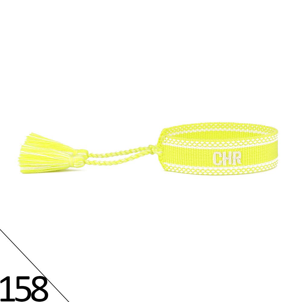Friendship Letter Bracelet - Hand-Woven Ethnic Style with Polyester Tassels