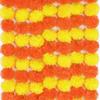 1.5m Home Room Decor Wedding Decor Artificial Flower Decoration Halloween Marigold Garland  Tree