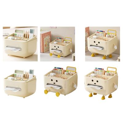 Boîtes à mouchoirs élégantes en plastique Organiseurs Boîte porte-mouchoirs contemporaine Avec organiseurs de rangement Pour un espace sans désordre