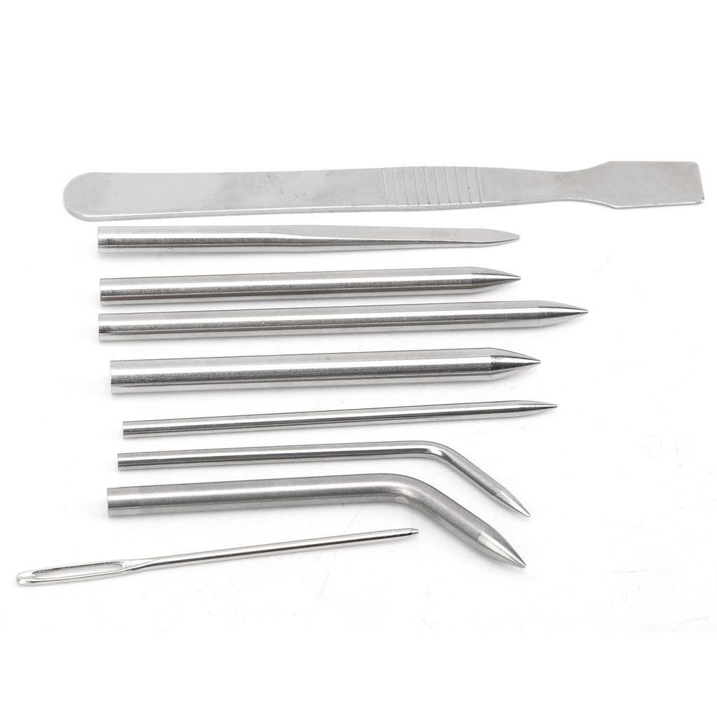 Umbrella Rope Needle Knitting Set Stainless Steel Stitching Lacing Bracelet DIY Tool