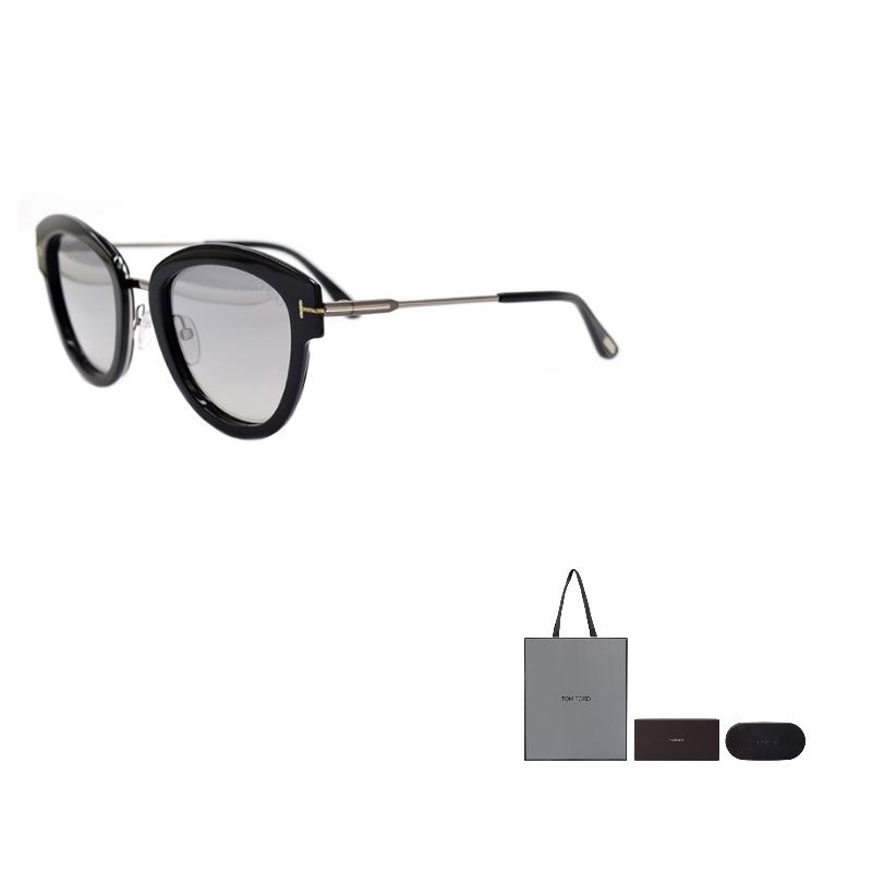 TF Elegante und Schöne Serie Minimalistisch Elegante Urlaubsreise Edition Schmetterlings-Sonnenbrille Damen-Sonnenbrille TF574-14C-52